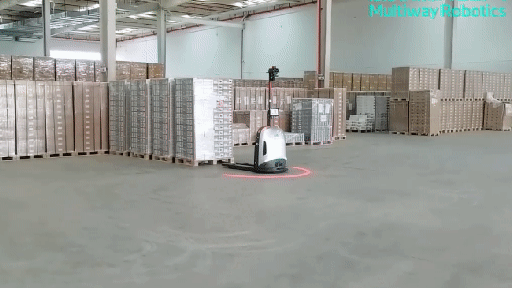 Multiway X1 で生産性を向上: 待ち望んでいた自動フォークリフト