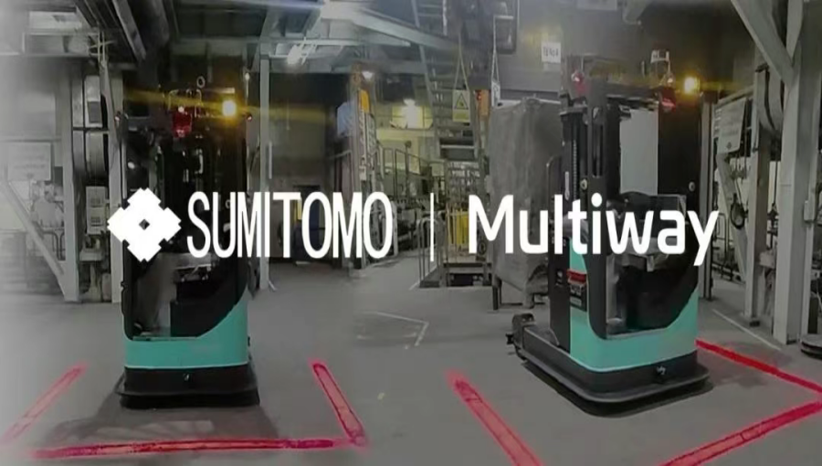 Sumitomo & Multiway | 生産ライン物流の自動化アップグレード、新たな効率的な労働モデルの創出