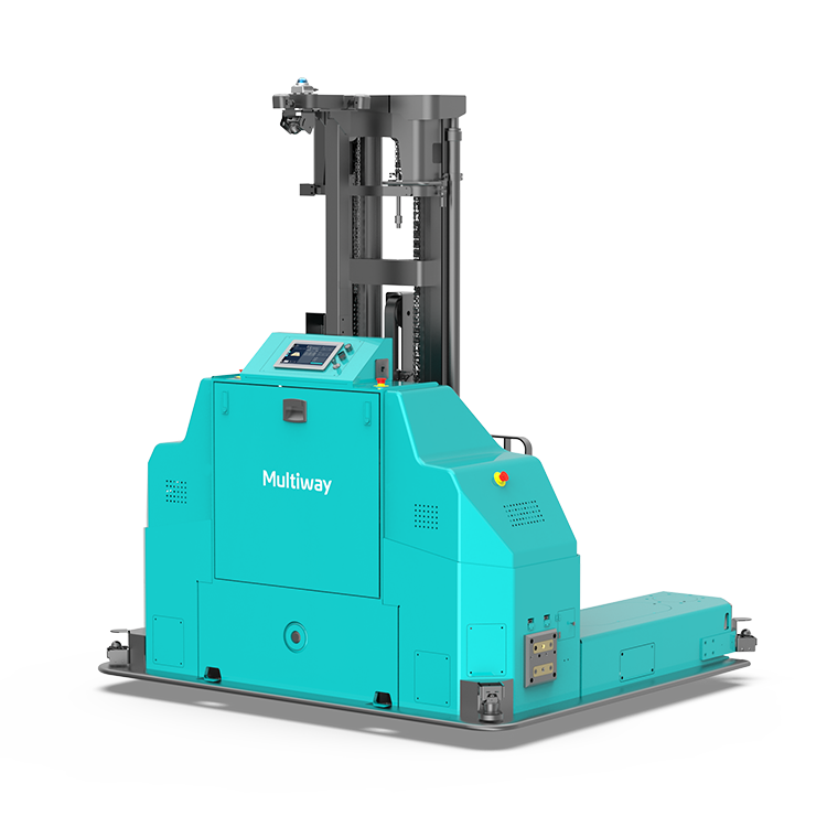 マルチウェイ全方向サイドフォーク式無人フォークリフト