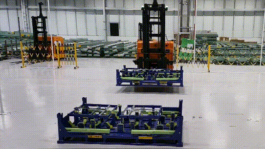 無人フォークリフト Multiway .gif